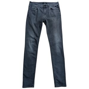 REPLAY Women's Luz Ash Grey Mid Rise Skinny Jeans Size 29